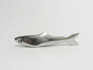 Mid Century Modern Avesta Swedish Stainless Steel Fish Knife Rest Rare
