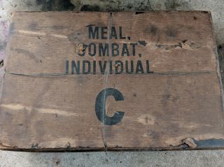 1966 U.  S.  Army Military Seriation V2 Box 12 Meals