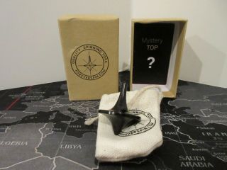 Foreverspin Mystery Black Spinning Top Limited Edition Rare