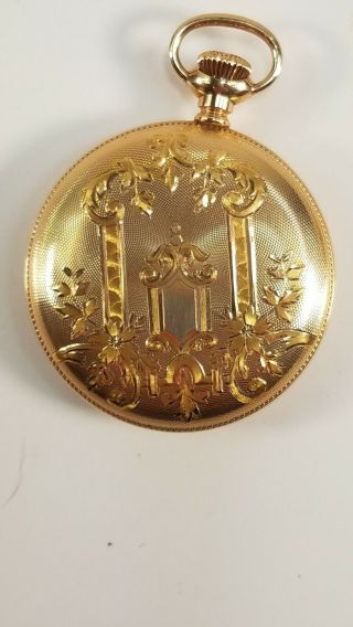 Rare 1880 ' s OLD STOCK Keystone Watch Case 14K Gold Filled J.  Boss 2
