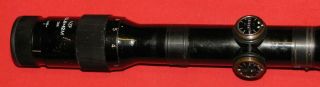 Vintage rare GERMAN rifle scope ZEISS VZF 1,  5 - 6 x 42 with reticle 1 6