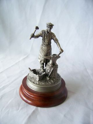 Vintage Chilmark F J Barnum " The Farrier " Pewter Civil War Figurine 385