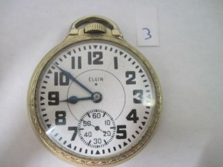 Elgin 21 Jewels B.  W.  Raymond Pocket Watch