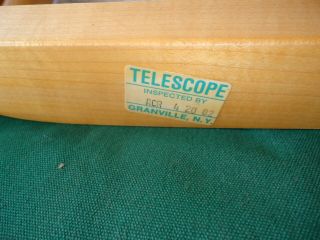 Telescope Folding Directors Chair,  Canvas Seat and Back,  Porch,  Patio,  Vintage 7