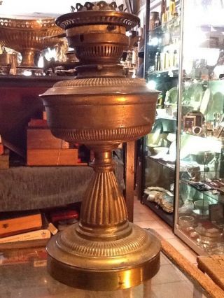 Antique Oil Lamp Base
