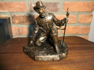 Ron Tunison Nathan Bedford Forrest Civil War Cold Cast Bronze Sculpture 24/750