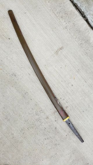 Antique Japanese Sword & Scabbard,  Parts