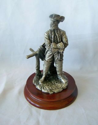 Vintage Chilmark F J Barnum " J.  E.  B.  Stuart " Pewter Civil War Figurine 90