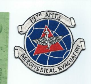 Us Air Force Usaf 13th Amts Aeromedical Evacuation Squadron Patch