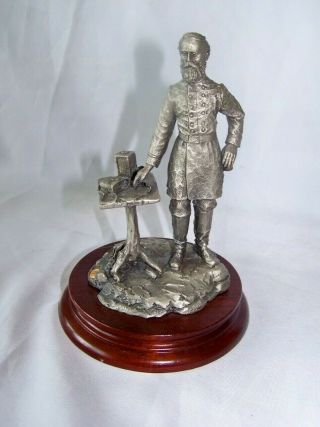 Vintage Chilmark F J Barnum " Ambrose P.  Hill " Pewter Civil War Figurine 90