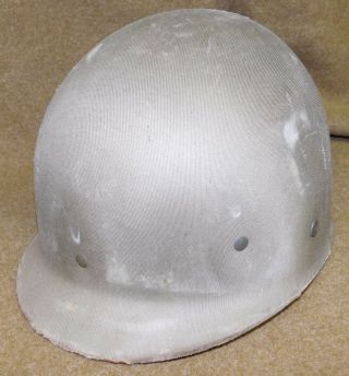 WWII U.  S.  M1 Fixed Bale Helmet w/ Hawley Liner 6