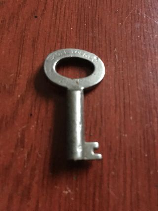 Antique Steamer Trunk Key Eagle Lock Co.  Number 8 Trunk Key 5
