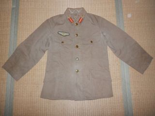 WW2 Japanese Army Flying corps 98 Battle clothes for summer.  1942.  Mr MURATA 3 - 3 5