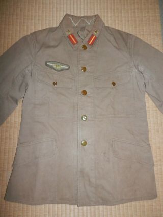 WW2 Japanese Army Flying corps 98 Battle clothes for summer.  1942.  Mr MURATA 3 - 3 6