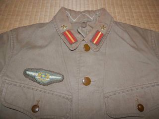 WW2 Japanese Army Flying corps 98 Battle clothes for summer.  1942.  Mr MURATA 3 - 3 7