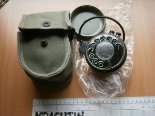 Yugoslavia Army Jna Rare Portable Land Field Iskra Dial Face M - 63 Phone Military