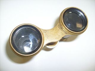 Vintage Lemaire of Paris Opera Glasses mother of pearl - binoculars 5