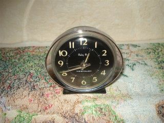 Vintage Baby Ben Westclox Alarm Clock Good Work Made In Scotland