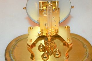Vintage Signed Kundo 400 Day Oval German Anniversary Clock Kieninger Obergfell 4