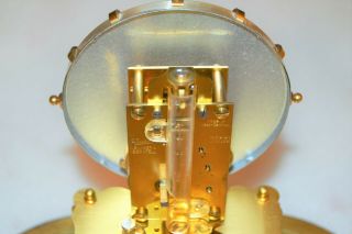 Vintage Signed Kundo 400 Day Oval German Anniversary Clock Kieninger Obergfell 5