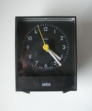 2 BRAUN Clock Dieter Rams Type 4763,  type4749 designed by Dietrich Lubs 4