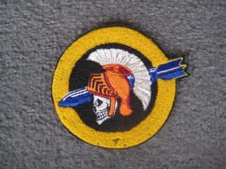 Wwii 533rd Bomb Squadron,  381st Bomb Group 8th Aaf Chenille Patch