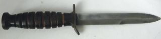 Vintage WW II U.  S.  M.  3 Pal fighting knife M 3 Trench Knife 5