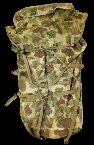 Very Rare Us Army Camoflauge Backpack