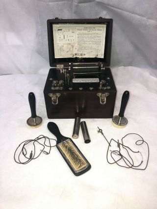 Antique Signal Electric Portable Faradic Battery Quack Medical Electricity Shock