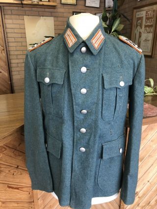 Ww2 German Police Uniform Textbook Marked 1943 Inspector Rank Meister