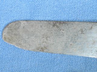 Antique 1860 Civil War ERA 3 - Prong LAMSON & GOODNOW Knife & Fork Set Bone Handle 3