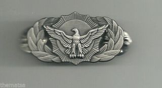 Air Force Basic Security Police Military Badge Wing Pin