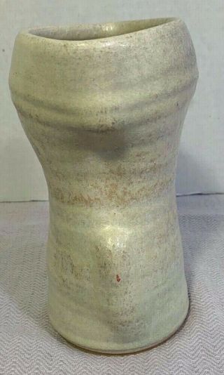 Vintage Mid Century Modern Style Pottery Vase - by J.  Martin 4