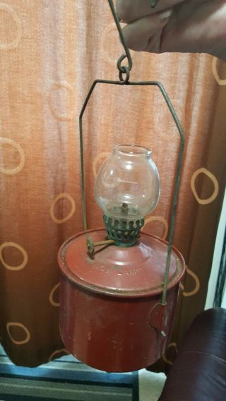 Kelly Brand Emergency Oil Lamp Rare