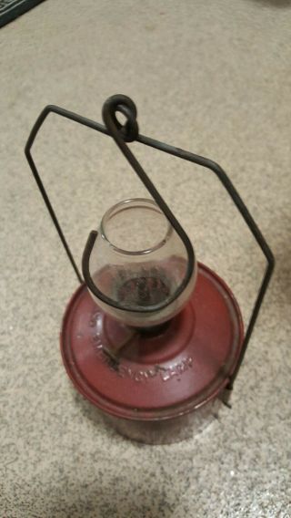 Kelly BRAND EMERGENCY Oil Lamp RARE 5