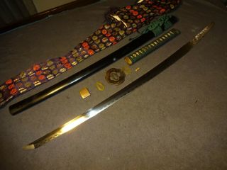 Japanese WWll sword in civilian mountings 