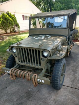 World War II 1945 Willy ' s Jeep 2