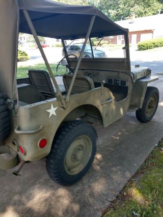 World War II 1945 Willy ' s Jeep 3
