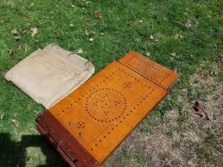 Antique Embalming Cooling Table Portable Pierced Design
