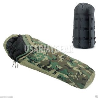 Made in USA Army Military Sleeping Bag Compression Stuff Sack Bag Pack Camping 2