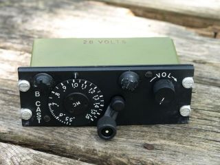Vintage Us Military Aircraft Radio Corp Control Receiver C - 57