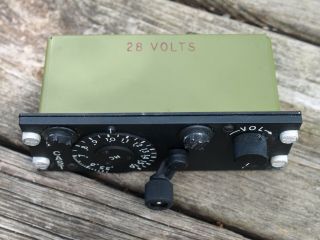 Vintage US Military Aircraft Radio Corp Control Receiver C - 57 4