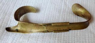 Antique 1882 Brass Hand - Held Corn Husker