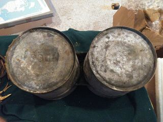 Vintage Antique Galvanized Double Tandem Connected Bucket Buckets Farm Country 3