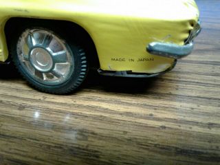 Vintage 1960 ' s Tin Friction Corvette Sting Ray 9.  5 Inches Made in Japan 7