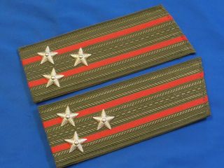 Soviet Russian Officer Colonel Shoulder Boards Officer Epaulets Red Army Ussr