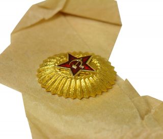 M69 Cockade for the general ' s and marshals cap of the Soviet Army 5