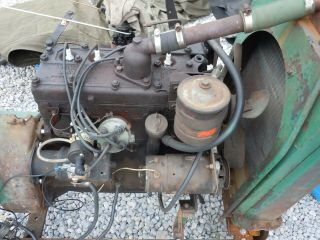 Jeep Cj - 2 Willys L134 Industrial Go Devil Engine From A Hobart Welder