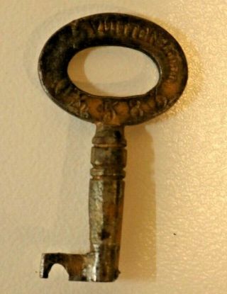 Vintage Louis Vuitton Key for Hard Shell Suitcase Trunk Lock Luggage London 5