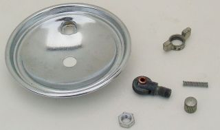 Nos Miners Part 2 3/4 " Carbide Lamp Reflector Lighter Nut Flint Restore Premier